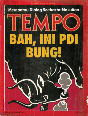 Cover Majalah Tempo - Edisi 1993-07-31