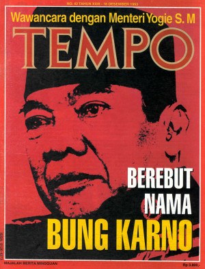 Cover Majalah Tempo - Edisi 1993-12-18