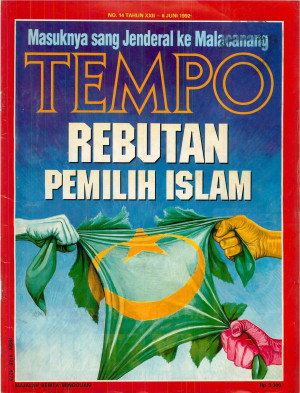 Cover Majalah Tempo - Edisi 1992-06-06