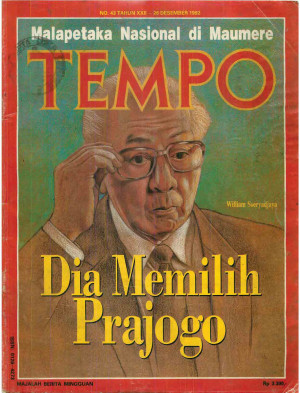 Cover Majalah Tempo - Edisi 1992-12-26