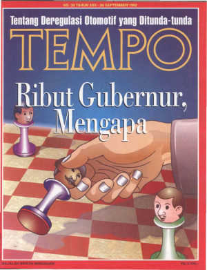 Cover Majalah Tempo - Edisi 1992-09-26