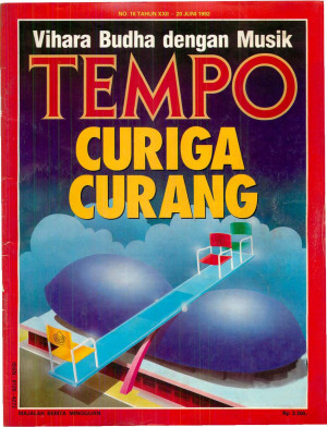Cover Majalah Tempo - Edisi 1992-06-20