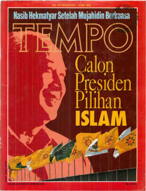 Cover Majalah Tempo - Edisi 1992-05-09