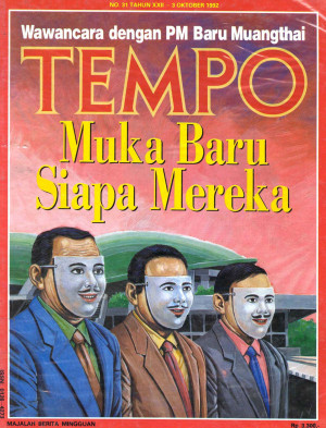 Cover Majalah Tempo - Edisi 1992-10-03