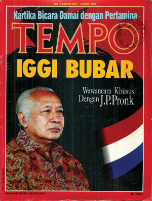 Cover Majalah Tempo - Edisi 1992-04-04