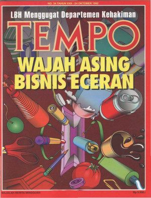 Cover Majalah Tempo - Edisi 1992-10-24