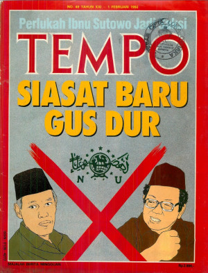 Cover Majalah Tempo - Edisi 1992-02-01