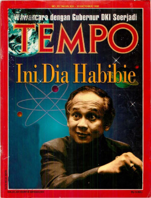 Cover Majalah Tempo - Edisi 1992-10-10
