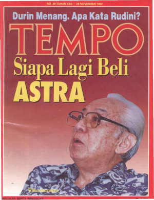 Cover Majalah Tempo - Edisi 1992-11-28