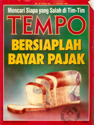 Cover Majalah Tempo - Edisi 1992-01-11