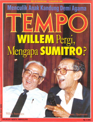 Cover Majalah Tempo - Edisi 1992-08-08
