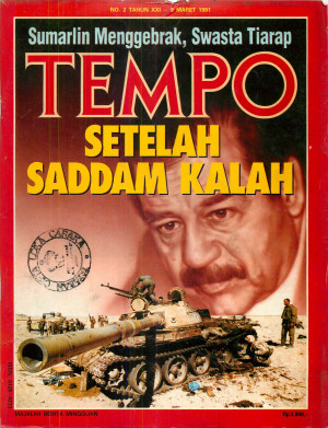 Cover Majalah Tempo - Edisi 1991-03-09