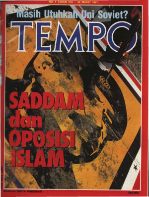 Cover Majalah Tempo - Edisi 1991-03-30