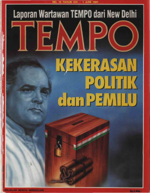 Cover Majalah Tempo - Edisi 1991-06-01