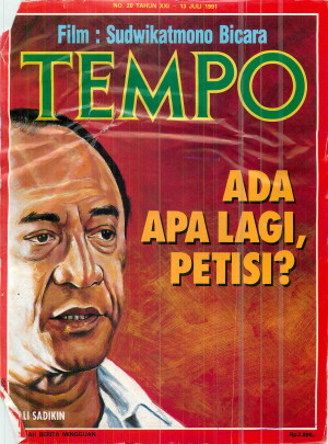 Cover Majalah Tempo - Edisi 1991-07-13