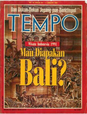 Cover Majalah Tempo - Edisi 1991-01-05