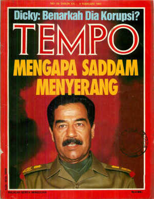 Cover Majalah Tempo - Edisi 1991-02-09