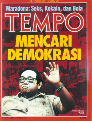 Cover Majalah Tempo - Edisi 1991-04-13