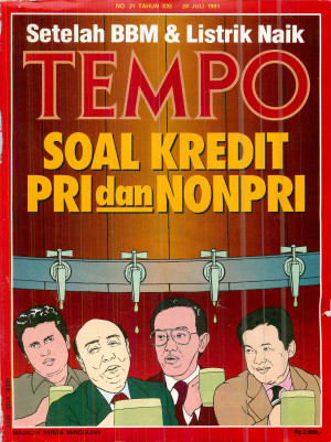 Cover Majalah Tempo - Edisi 1991-07-20