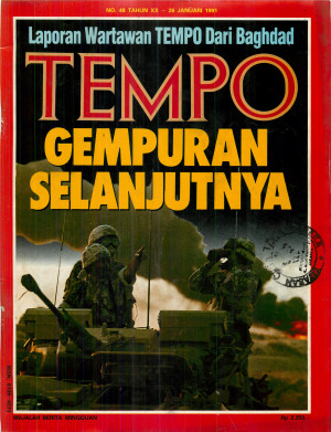 Cover Majalah Tempo - Edisi 1991-01-26