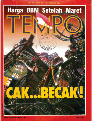 Cover Majalah Tempo - Edisi 1990-02-03