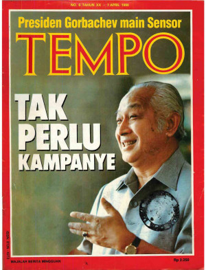 Cover Majalah Tempo - Edisi 1990-04-07