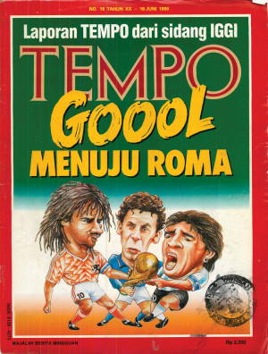 Cover Majalah Tempo - Edisi 1990-06-16