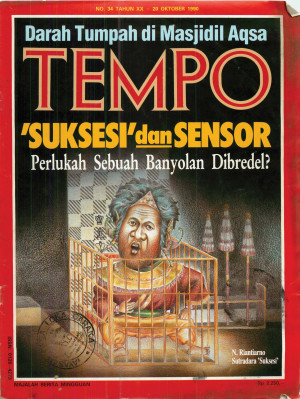 Cover Majalah Tempo - Edisi 1990-10-20
