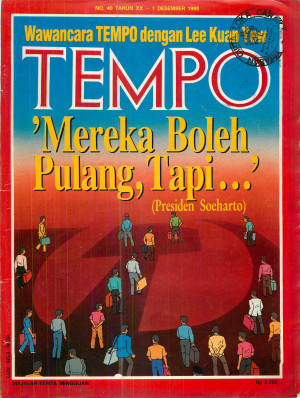 Cover Majalah Tempo - Edisi 1990-12-01