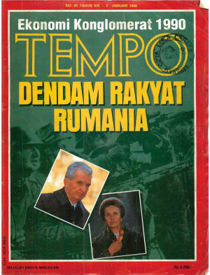 Cover Majalah Tempo - Edisi 1990-01-06