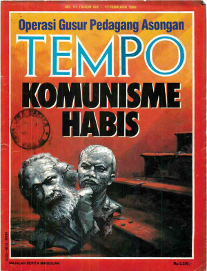 Cover Majalah Tempo - Edisi 1990-02-17