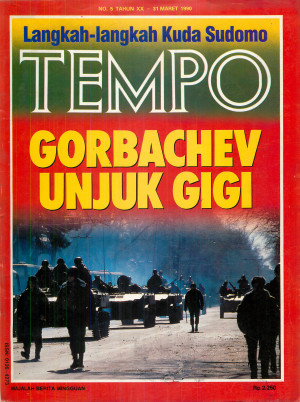 Cover Majalah Tempo - Edisi 1990-03-31