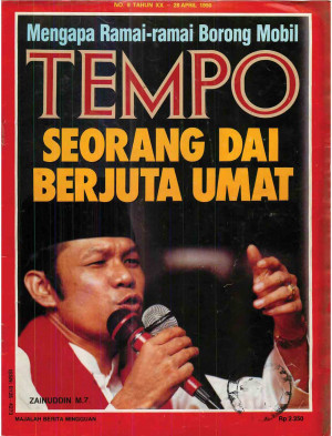 Cover Majalah Tempo - Edisi 1990-04-28