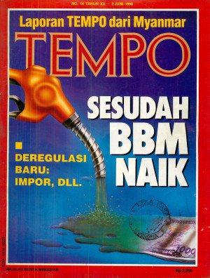 Cover Majalah Tempo - Edisi 1990-06-02