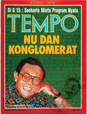 Cover Majalah Tempo - Edisi 1990-06-09