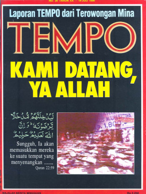 Cover Majalah Tempo - Edisi 1990-07-14