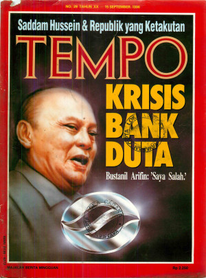 Cover Majalah Tempo - Edisi 1990-09-15