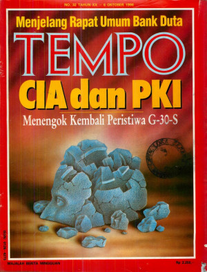 Cover Majalah Tempo - Edisi 1990-10-06
