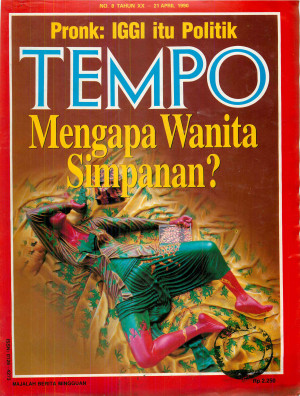 Cover Majalah Tempo - Edisi 1990-04-21