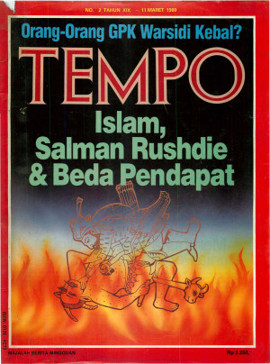 Cover Majalah Tempo - Edisi 1989-03-11