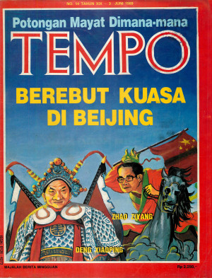 Cover Majalah Tempo - Edisi 1989-06-03