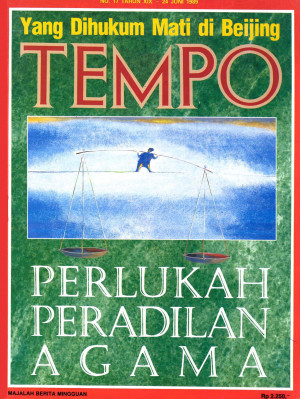 Cover Majalah Tempo - Edisi 1989-06-24