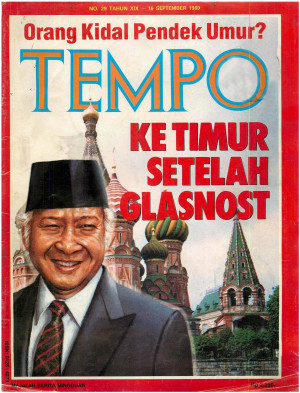 Cover Majalah Tempo - Edisi 1989-09-16