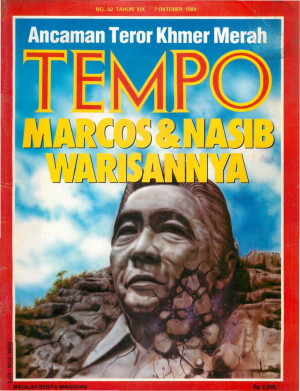 Cover Majalah Tempo - Edisi 1989-10-07