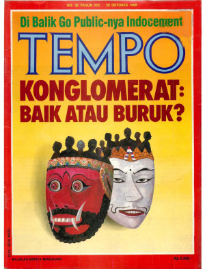 Cover Majalah Tempo - Edisi 1989-10-28