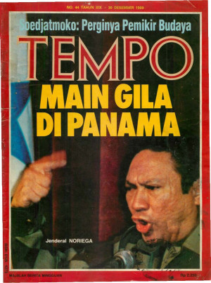 Cover Majalah Tempo - Edisi 1989-12-30