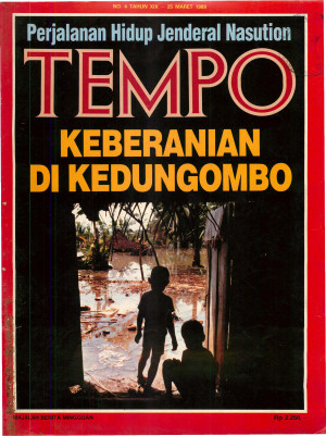 Cover Majalah Tempo - Edisi 1989-03-25