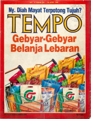 Cover Majalah Tempo - Edisi 1989-04-29