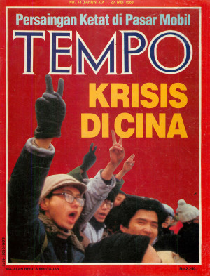 Cover Majalah Tempo - Edisi 1989-05-27