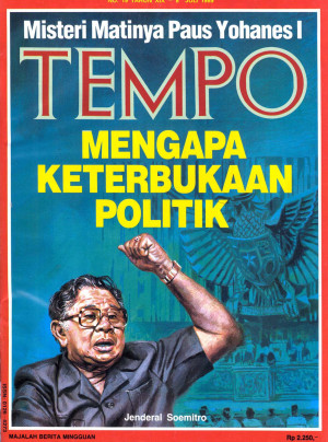 Cover Majalah Tempo - Edisi 1989-07-08